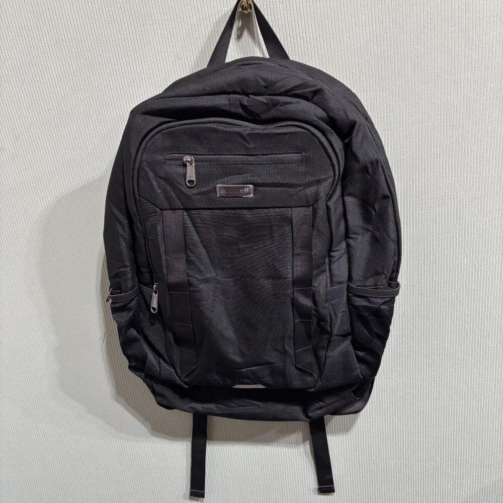 Black Maxtop Multifunction Laptop Backpack With Usb Charging Port